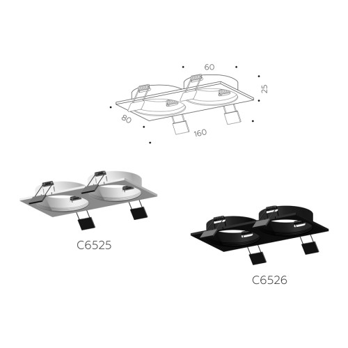 Корпус светильника Ambrella Light DIY Spot C6526