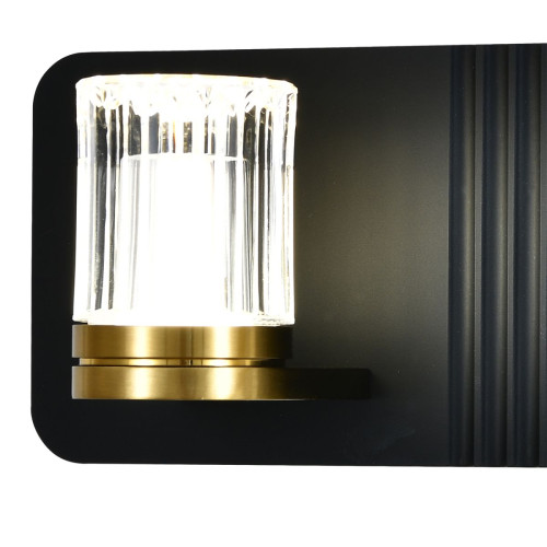 Настенный светильник Indigo Rilievo 14032/2W Black V000202L Настенный светильник Indigo Rilievo 14032/2W Black V000202L
