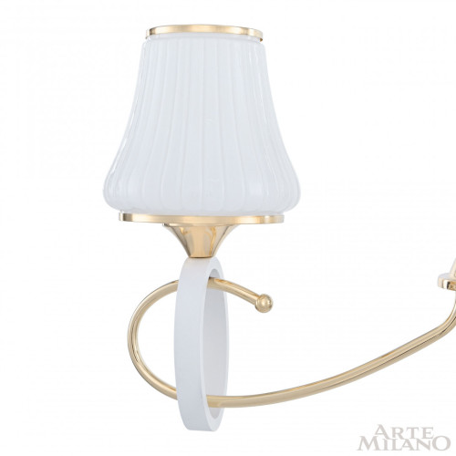 Подвесная люстра Arte Milano Florentia-2387 302387/3 Wh/Gd