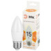 Лампа светодиодная Эра STD LED B35-15W-827-E27 2700K свеча