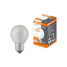Лампа накаливания TDM Electric E27 60W матовая SQ0332-0008