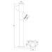 Ландшафтный светильник Arte Lamp Brooklyn A2063PA-2BK