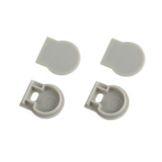 Набор заглушек Эра 1520-3 для профиля Эра 1520 2шт глухие 2шт с отверстием