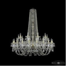 Подвесная люстра Bohemia Ivele Crystal 1402/20+10/400/h-130 G