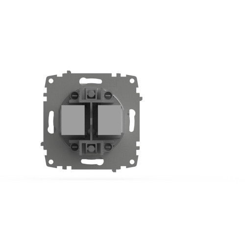 Розетка компьютерная + TF. (Cat 6) ELBI Zena Vega 609-015600-249