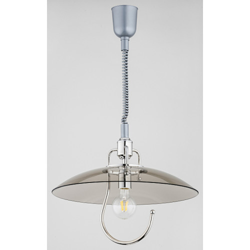 Подвесной светильник Alfa Hak Chrom 1450 (стекло 88661)