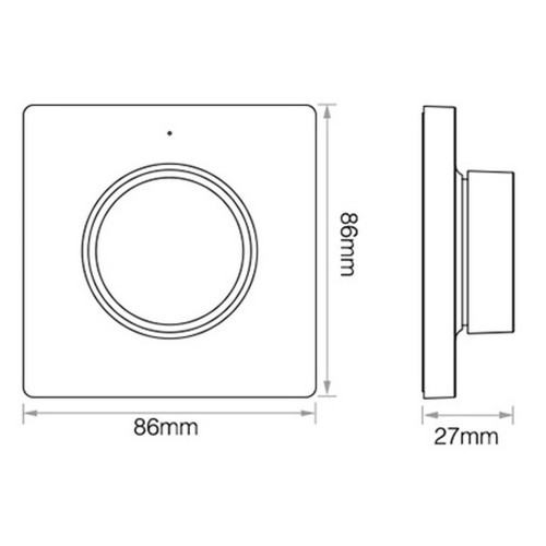 Настенная панель Quick control беспроводная SWG Standard 00-00035925
