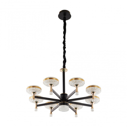 Подвесная люстра Arte Milano Ferrara 273059/8 BK/GD