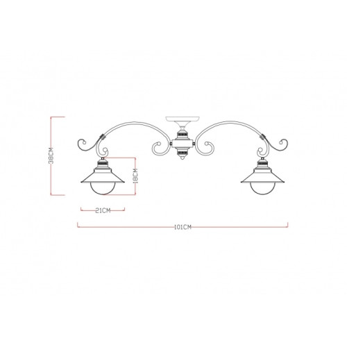 Потолочная люстра Arte Lamp 7 A4577PL-8WG