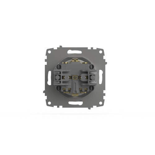 Розетка с заземлением ELBI Zena Vega 609-015600-217