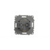 Розетка с заземлением ELBI Zena Vega 609-015600-217
