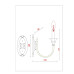 Бра Arte Lamp Collinetta A4094AP-1PB