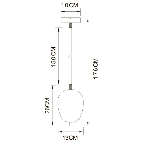 Подвесной светильник Arte Lamp Freddie A2232SP-1PB