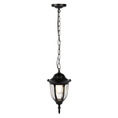 Уличный подвесной светильник ЭРА Галатея GBS-105-BL-0800 230В Е27 IP54 чёрный Б0071486
