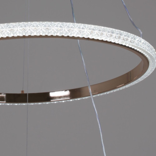 Подвесная люстра Reluce 87090-0.4-02 BK+FG Подвесная люстра Reluce 87090-0.4-02 BK+FG