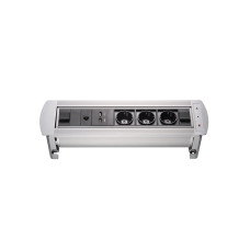 Блок розеток МХ-107 (3 секции, 2 USB и RJ-45) Mebax 00-00001185