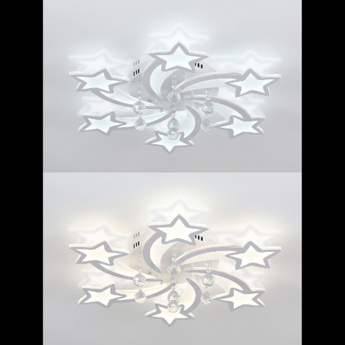 Потолочная светодиодная люстра Natali Kovaltseva Star LED LAMPS 81239