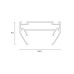 Закладной профиль под шинопровод для натяжного потолка Hesby Lighting Skylite HSBL_0193