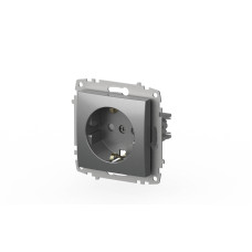 Розетка с заземлением и защитой от детей ELBI Zena Vega 609-011000-243
