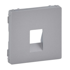 Лицевая панель Legrand Valena Life аудиорозетки алюминий 755362