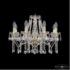 Подвесная люстра Bohemia Ivele Crystal 1413/8/200 G