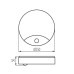 Настенный светильник Kanlux Sanso Led 15W-NW-SE 26520