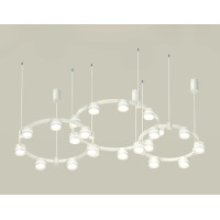 Комплект подвесного светильника Ambrella Light Techno Ring XR92082210 (A9208x3, C9241, C9236, C9231, N8477, N8461)
