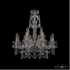 Подвесная люстра Bohemia Ivele Crystal 1411/8+4/195/XL-65 Pa