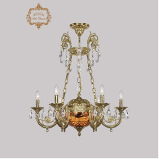 Подвесная люстра Art Classic 31.44.6.KR175SP.250IT.G.Sp.Amber.1B