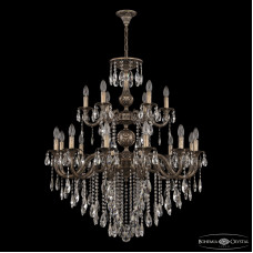 Подвесная люстра Bohemia Ivele Crystal AL79101/12+6/300/2D B SGB