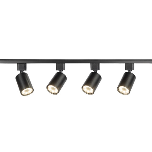 Трековый однофазный светильник (4 шт.) Эра TR70-SET4-GU10-BK Б0063956