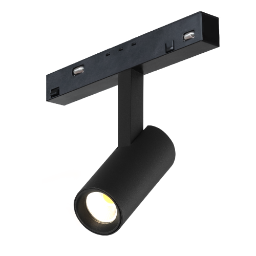 Трековый магнитный светильник iLedex Vision 4822-005-D34-8W-40DG-3000K-BK