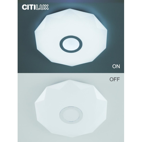 Потолочная люстра Citilux Диамант Смарт CL713A30G