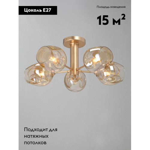 Потолочная люстра Vitaluce V39560-8/5PL