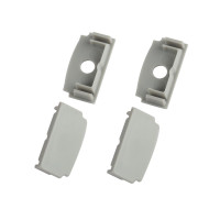 Набор заглушек Эра 6114-3 для профиля 6114 2шт глухие 2шт с отверстием