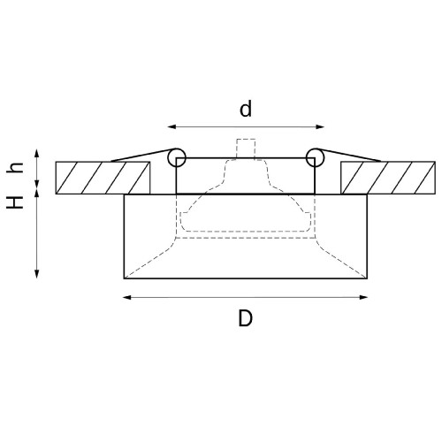 Встраиваемый светильник Lightstar Levigo L01002327 (010023+510027)