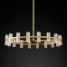 Люстра на штанге Delight Collection Arcachon KM1000P-36 brass