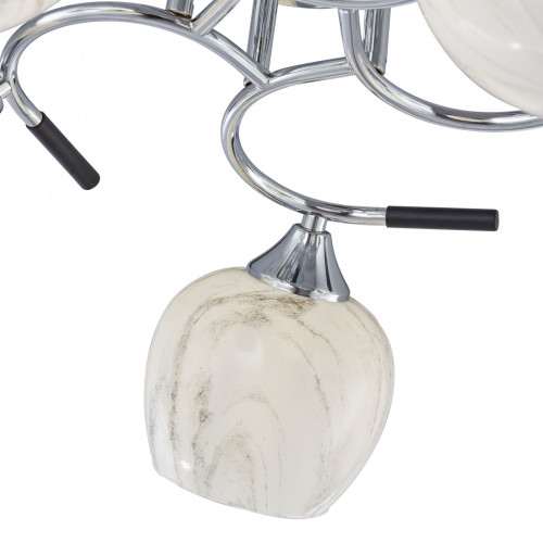 Потолочная люстра Arte Milano Amalfi 327985/3 CR+BK