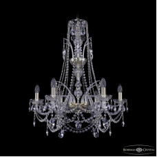 Подвесная люстра Bohemia Ivele Crystal 1411/6/240/XL-83 G