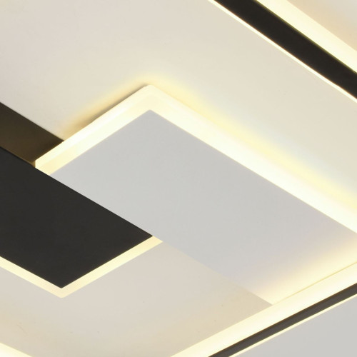 Потолочный светильник Эра Модерн Henri CLL-1-104W 3K-6,5K RC BK