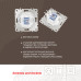 Розетка RJ45 Arte Milano 205.45-1.white