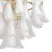 Подвесная люстра Lumion Neoclassi Plume 8385/9 Подвесная люстра Lumion Neoclassi Plume 8385/9