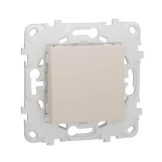 Переключатель двухклавишный Schneider Electric Unica New NU521344