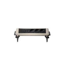 Блок розеток 47 (3 секции и 2 USB) Mebax 00-00001164