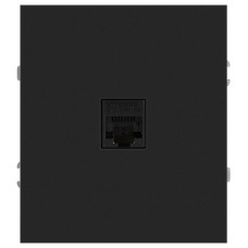 Розетка Эра Arktik 16-3107-05 информационная RJ45 антрацит Б0070478