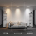 Трековый магнитный светильник Maytoni Technical Points TR241-4-6WTW-DSZ-B