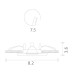Встраиваемый светильник Arte Lamp Aqua A5440PL-1SS
