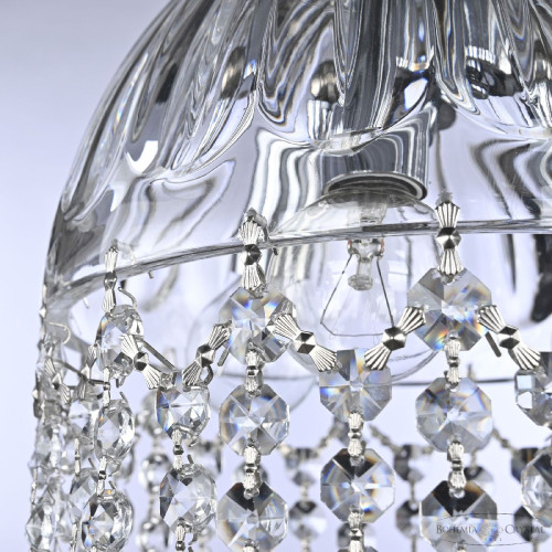 Подвесной светильник Bohemia Ivele Crystal 5478/22 Ni Clear/M-1H Balls Подвесной светильник Bohemia Ivele Crystal 5478/22 Ni Clear/M-1H Balls