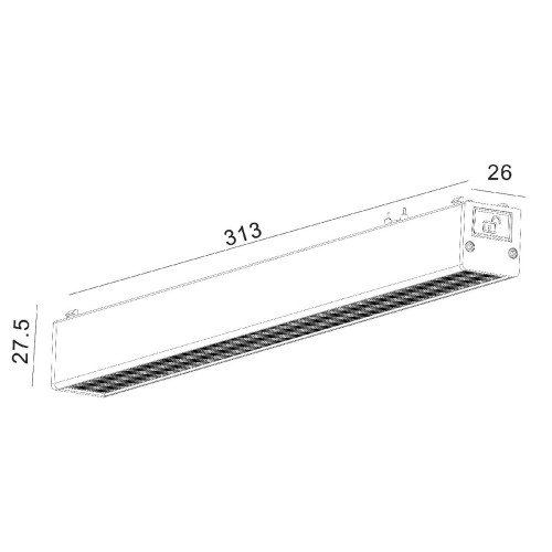 Трековый светильник SWG PRO DL-SLIM-DFWH-12-CCT 022077