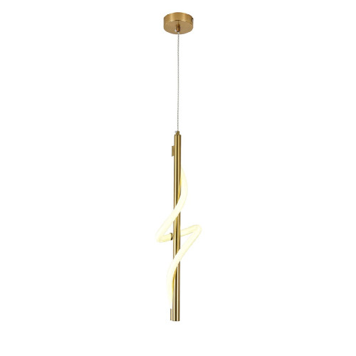 Подвесной светильник Indigo Intreccio 14025/1P Brass V000144L